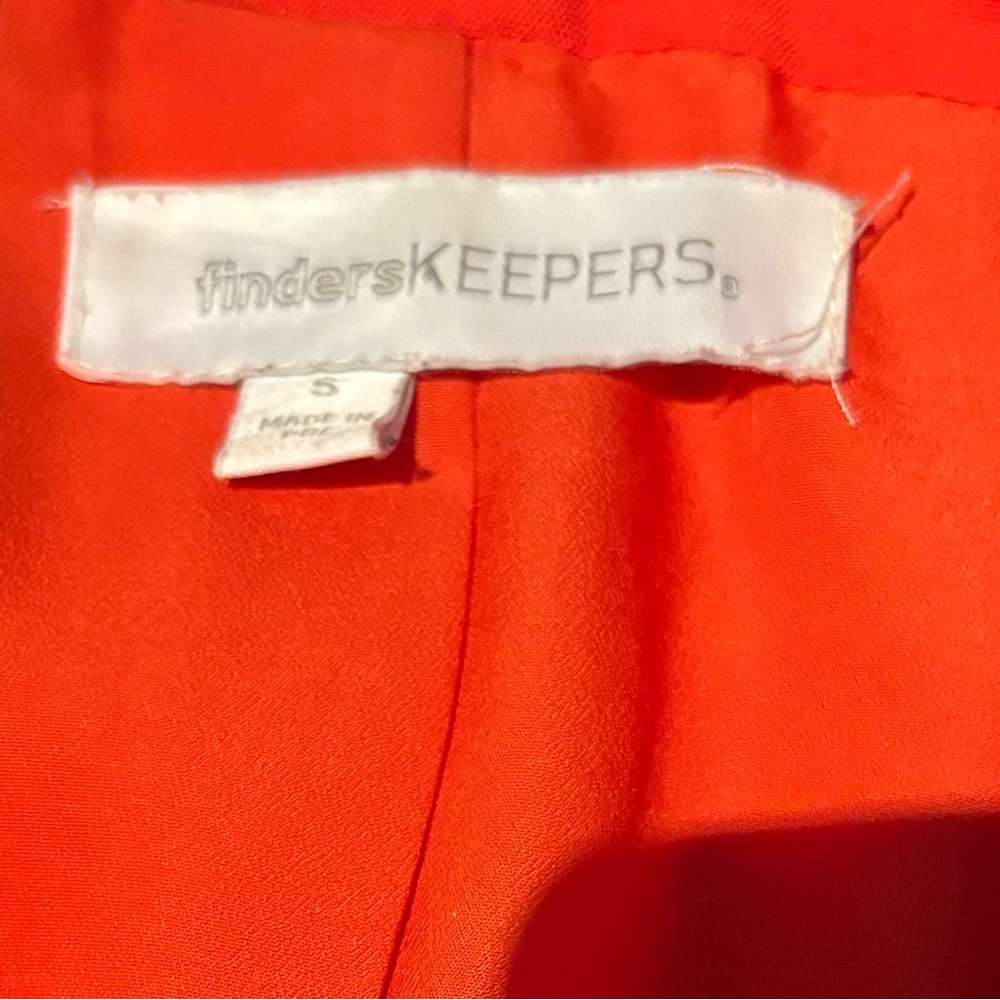 🛑 6/$25 Finders Keepers Double-Breasted Blazer size small - Picture 6 of 7